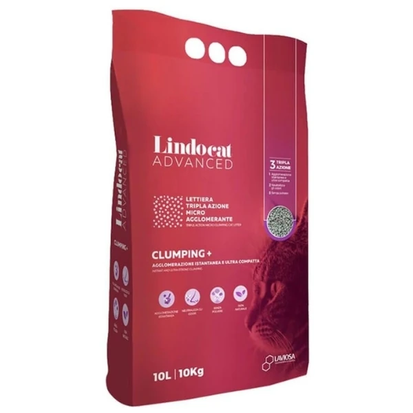 [246-803681] Lindocat Advanced Ekstra Güçlü Topaklanan Kokusuz Gri Kedi Kumu (1 Adet)