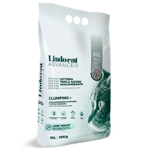 [246-803682] Lindocat Advanced Pati İzi Bırakmayan Ekstra Topaklanan Özel Karışım Kedi Kumu (1 Adet)