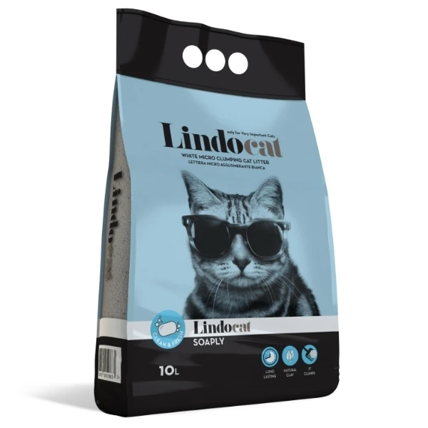 [246-803690] Lindocat Soaply Marsilya Sabunlu Kedi Kumu (1 Adet)