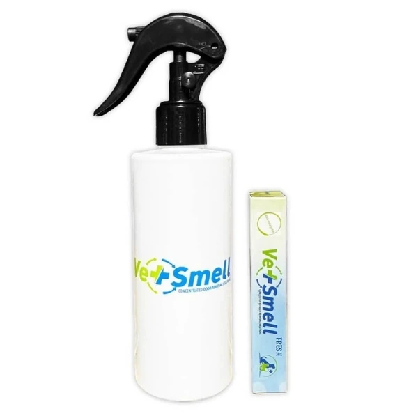 [8688146386374] VetSmell Fresh Kedi ve Köpekler için Konsantre Koku Giderici Ekstre ve Sprey Şişe