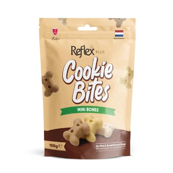 [AL-123] Reflex Plus Mini Bones Küçük Irk Yetişkin Köpek Ödül Maması (1 Adet)