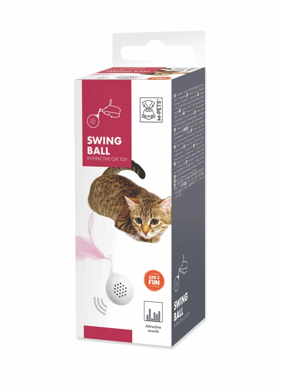 [20617201] M-Pets İnteraktif Top Kedi Oyuncağı