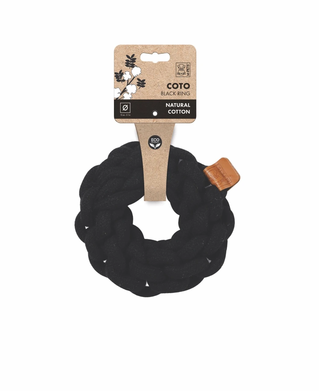 [10648108] M-Pets Coto Örgü Halka Köpek Oyuncağı (13 Cm)