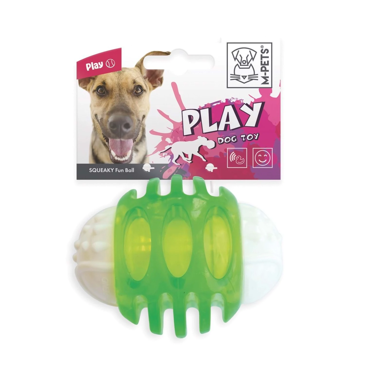 [10608699] M-Pets Şeffaf Top Köpek Oyuncağı