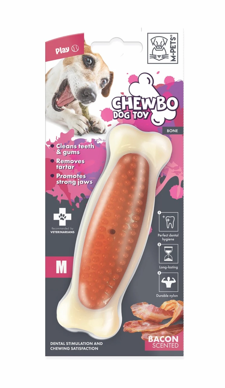 [10632710] M-Pets Chewbo Dental Et Aromalı Kemik Köpek Oyuncağı