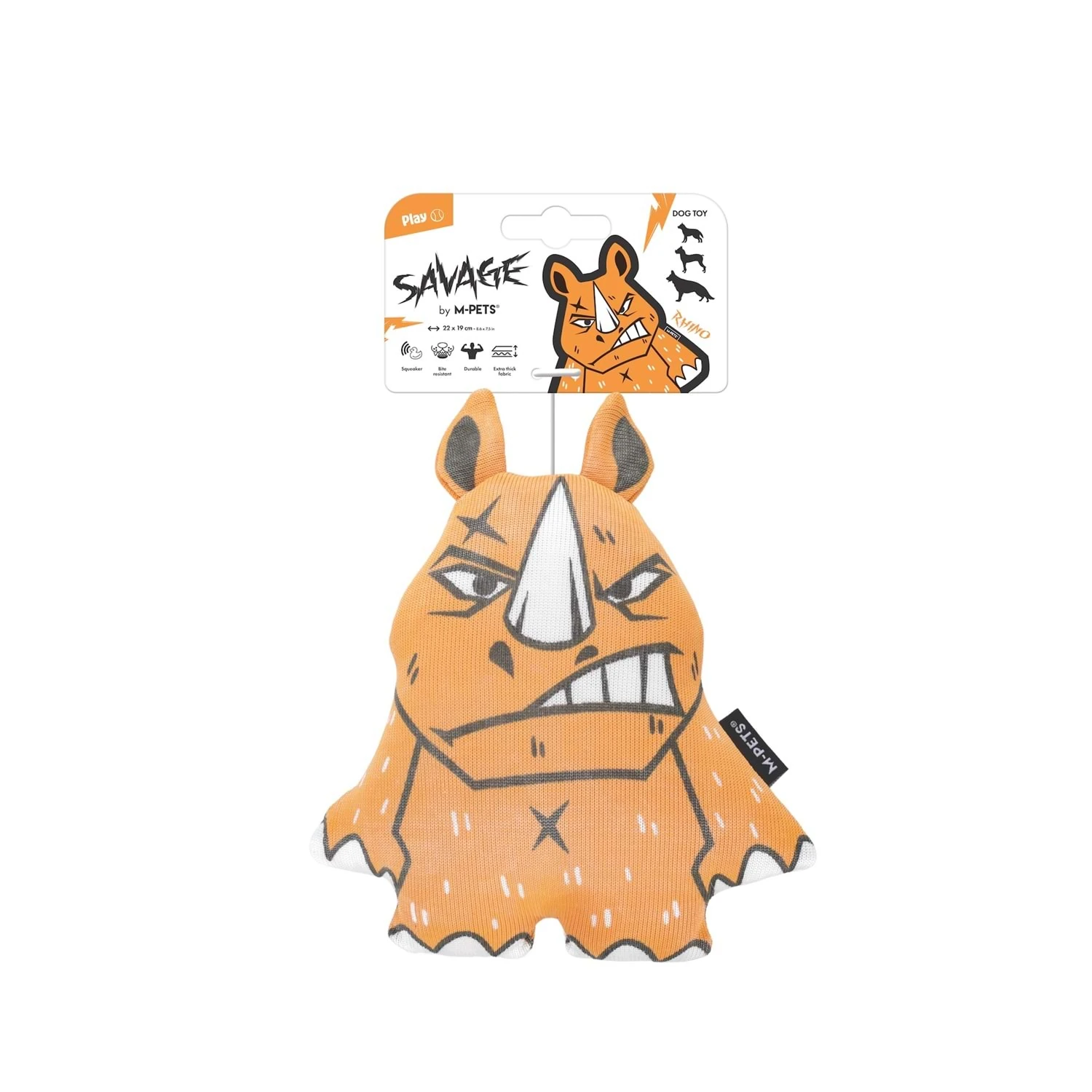 M-Pets Gergedan Köpek Oyuncağı