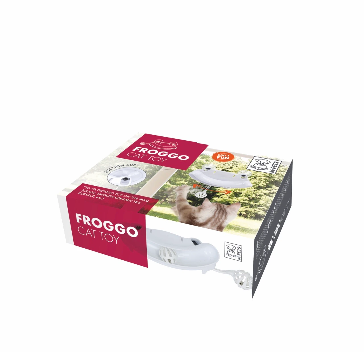 M-Pets Froggo İnteraktif Kurbağa Kedi Oyuncağı