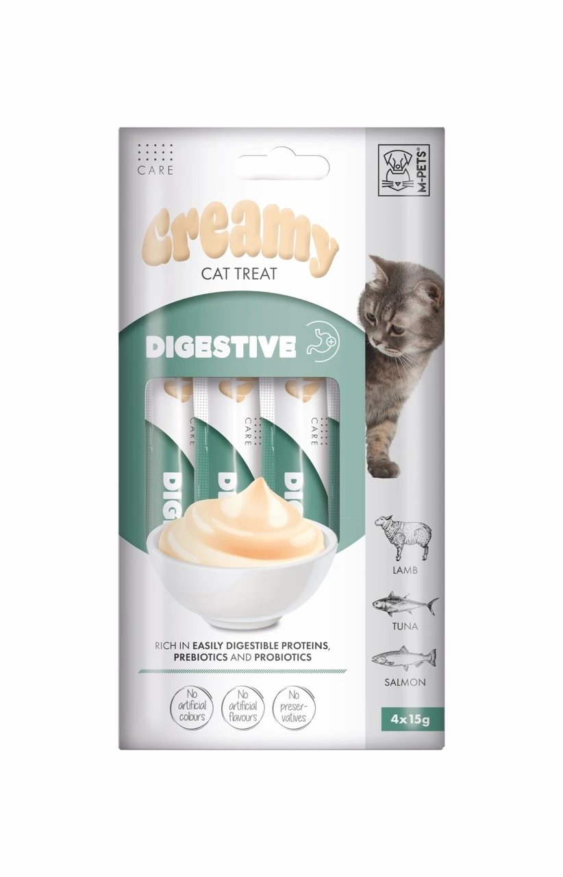 [19049899] M-Pets Digestive Kuzulu ve Ton Balıklı Sindirim Sistemi Destekleyici Sıvı Kedi Ödül Maması (1 Adet)