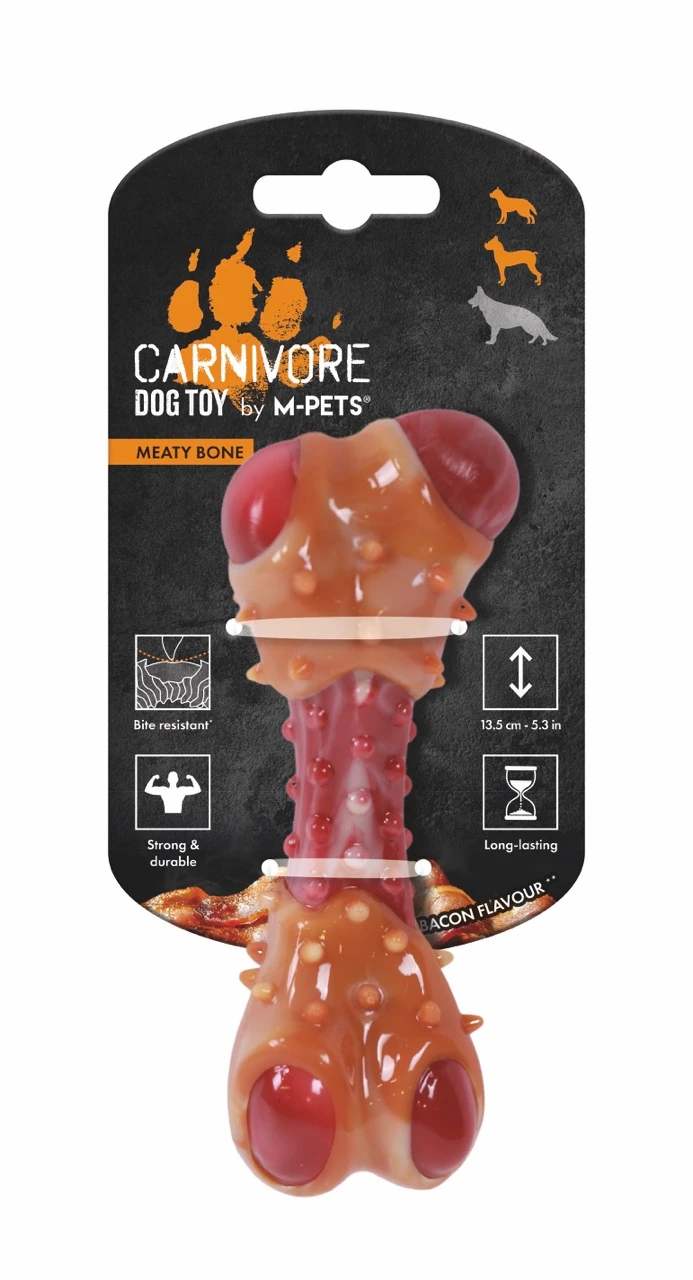 M-Pets Carnivore Bone Pastırma Aromalı Kemik Köpek Oyuncağı