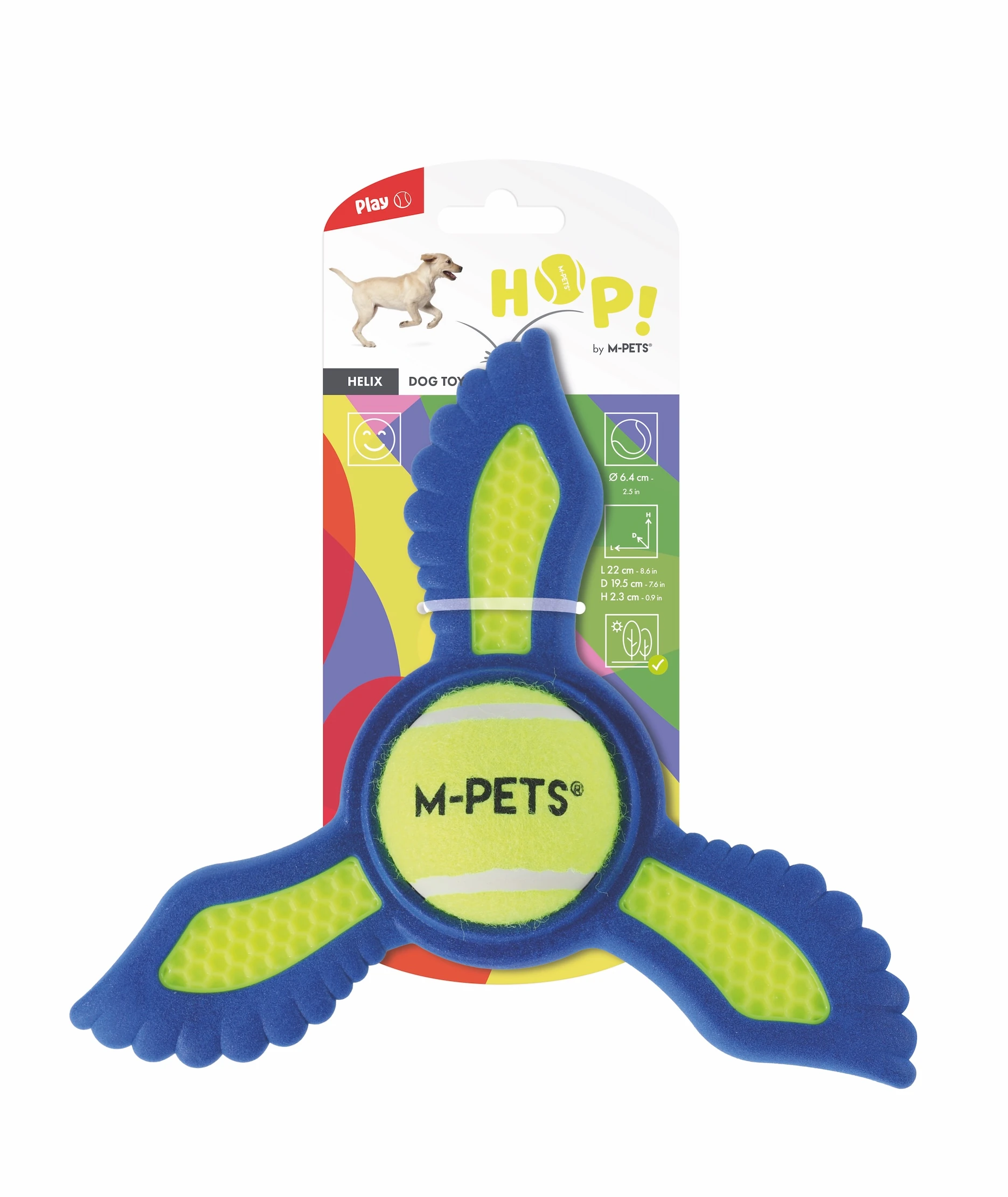 [10671199] M-Pets Hop Helix Frizbi Köpek Oyuncağı