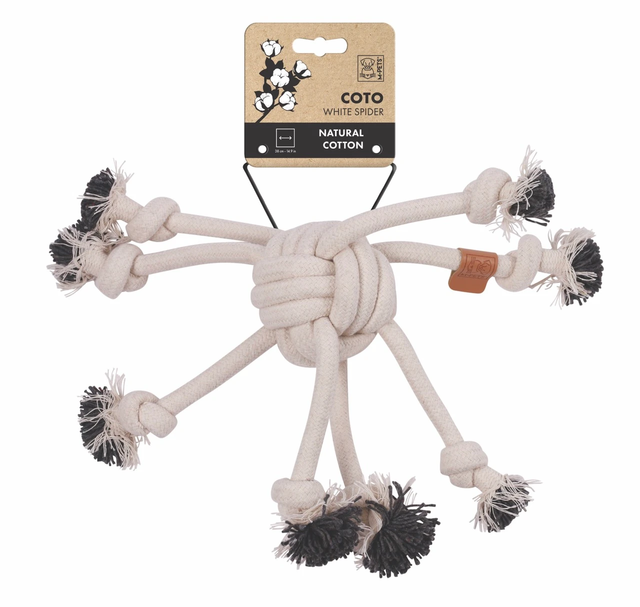 [10653901] M-Pets Coto Spider Örgü Köpek Oyuncağı