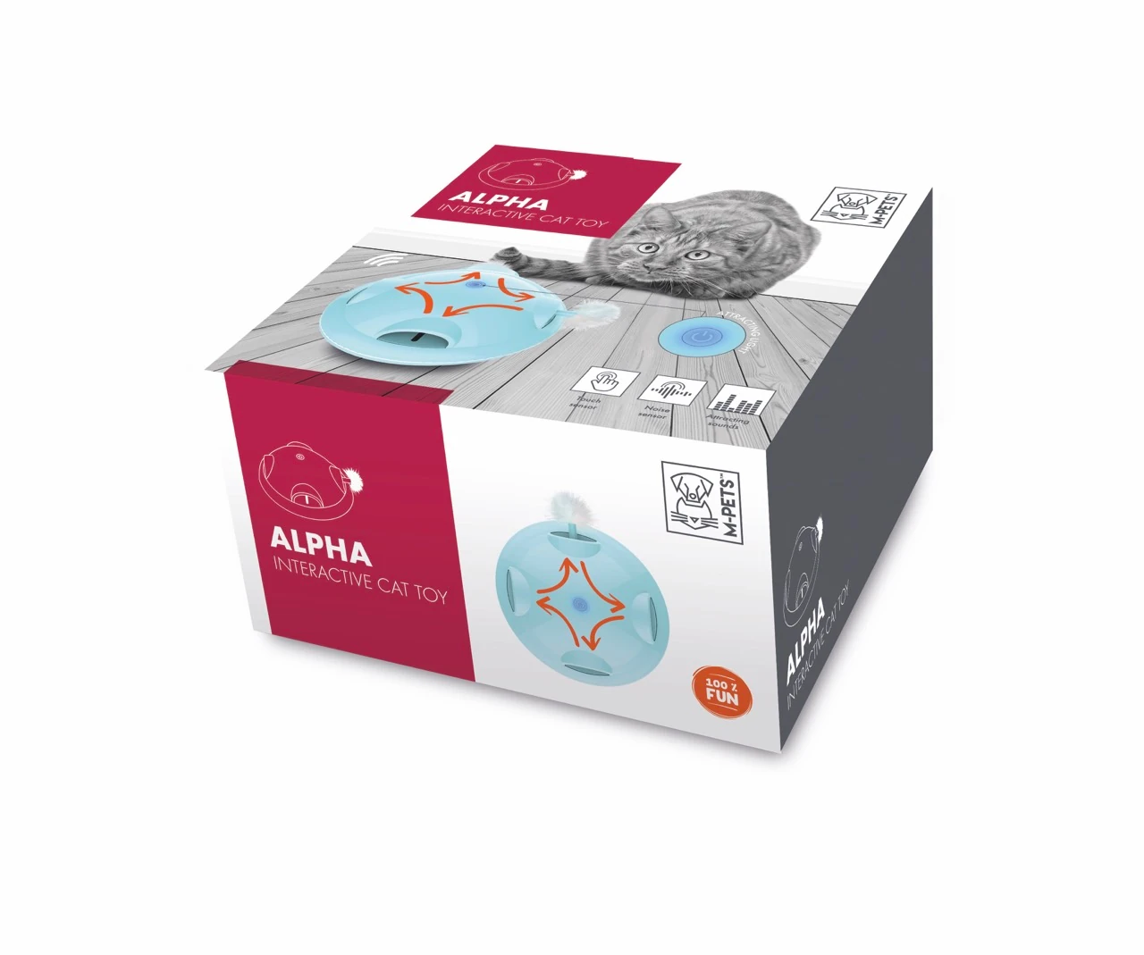 [20632917] M-Pets Alpha İnteraktif Kedi Oyuncağı ​