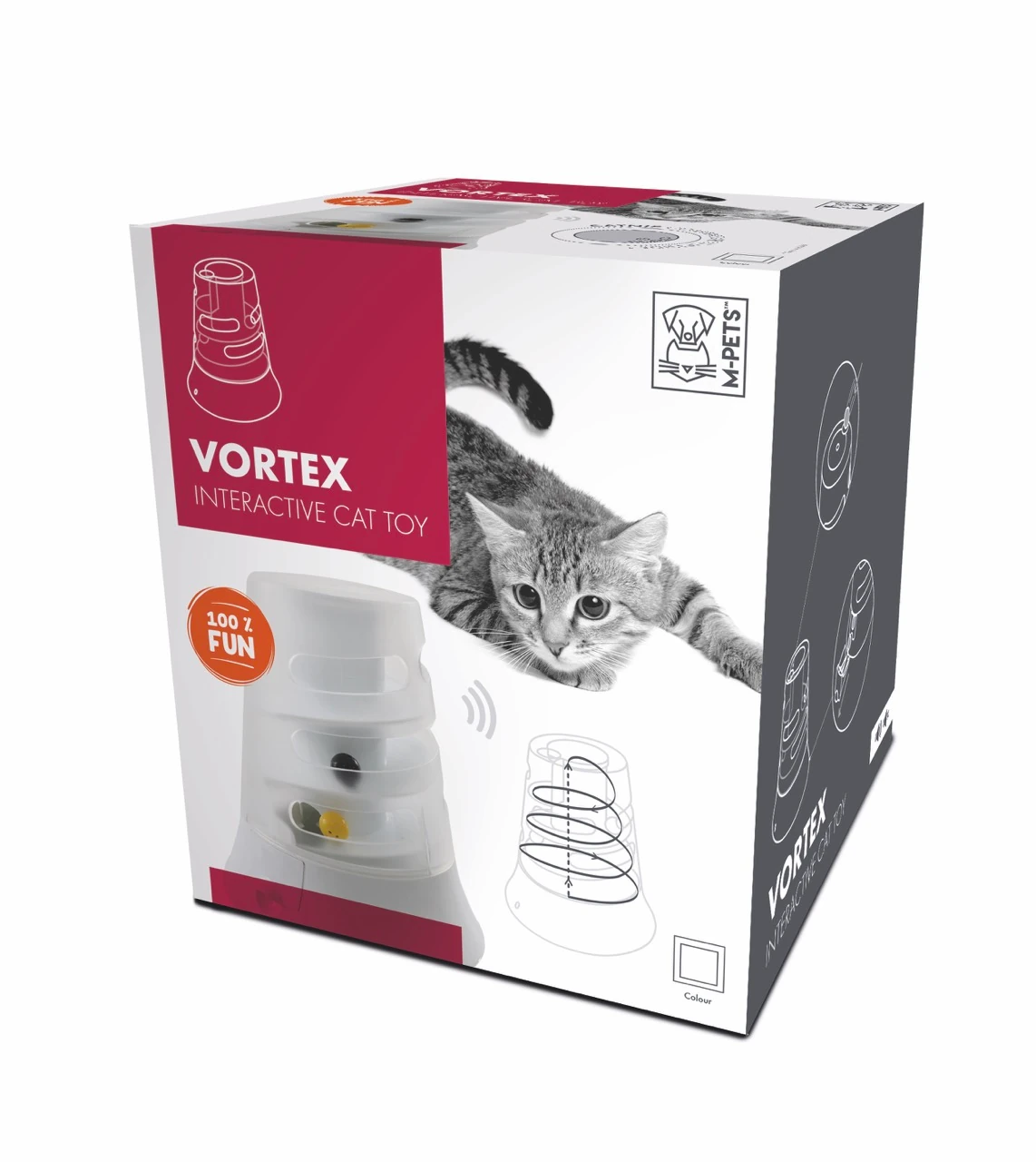 [20624299] M-Pets Vortex İnteraktif Kedi Oyuncağı