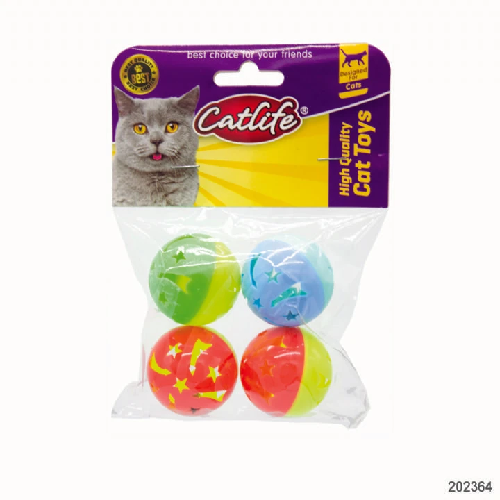 [202364] Catlife Zilli Top Plastik Kedi Oyuncağı