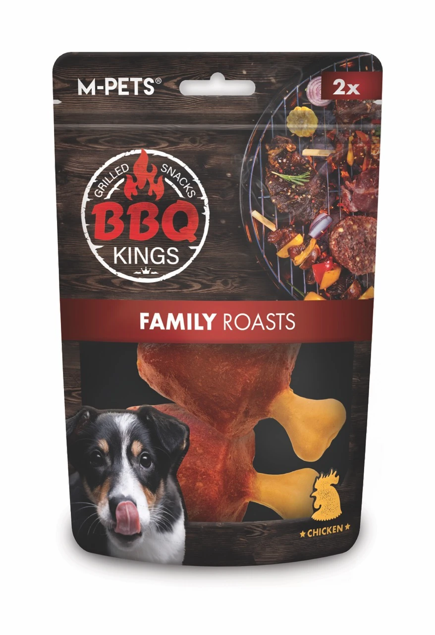 M-Pets Bbq Kings Family Roasts Tavuklu Köpek Ödül Maması