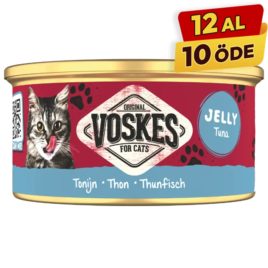 [20381] Voskes Ton Balığı Yetişkin Konserve Kedi Maması (1 Adet)
