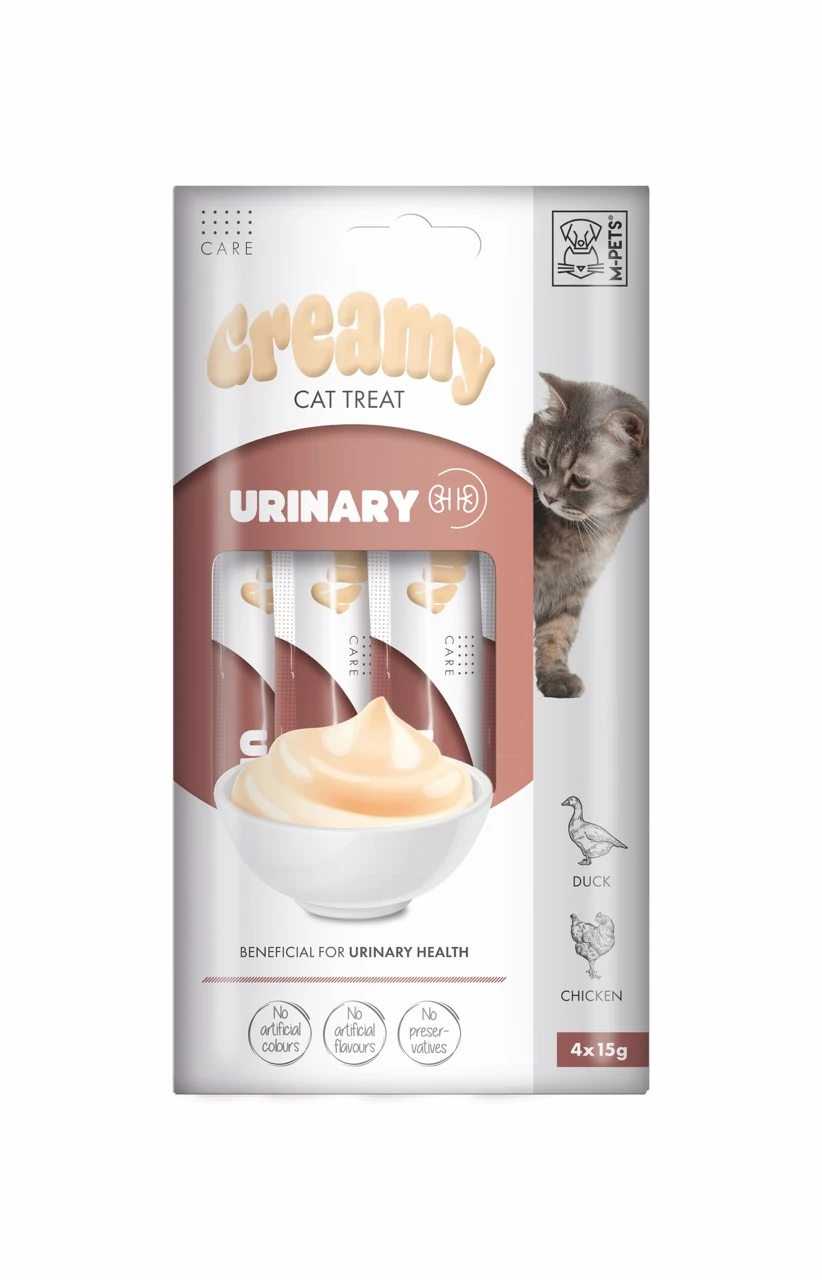 [19049799] M-Pets Tavuk ve Ördek Etli Üriner Sistem Destekleyici Sıvı Kedi Ödül Maması (1 Adet)