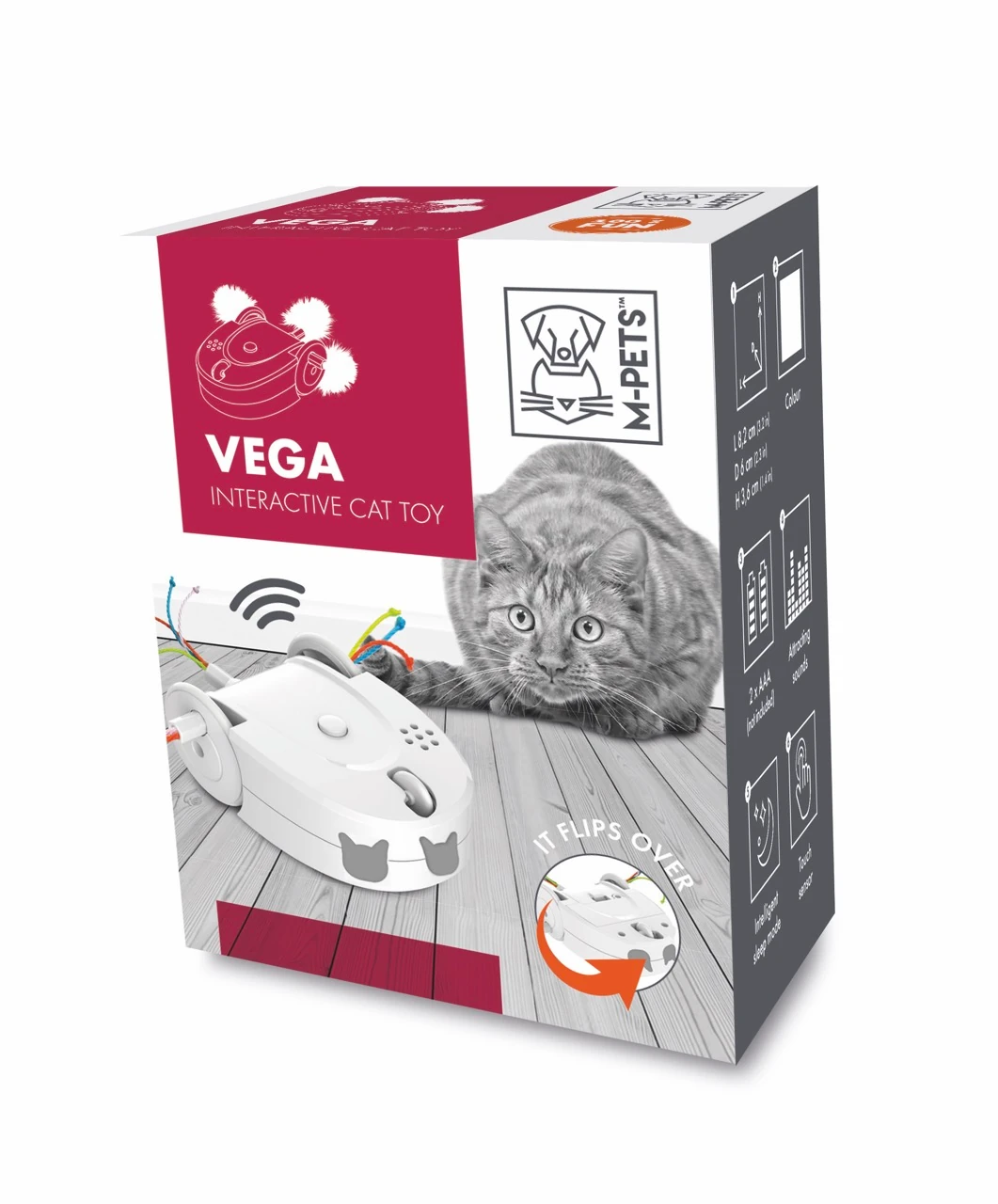 M-Pets Vega İnteraktif Kedi Oyuncağı