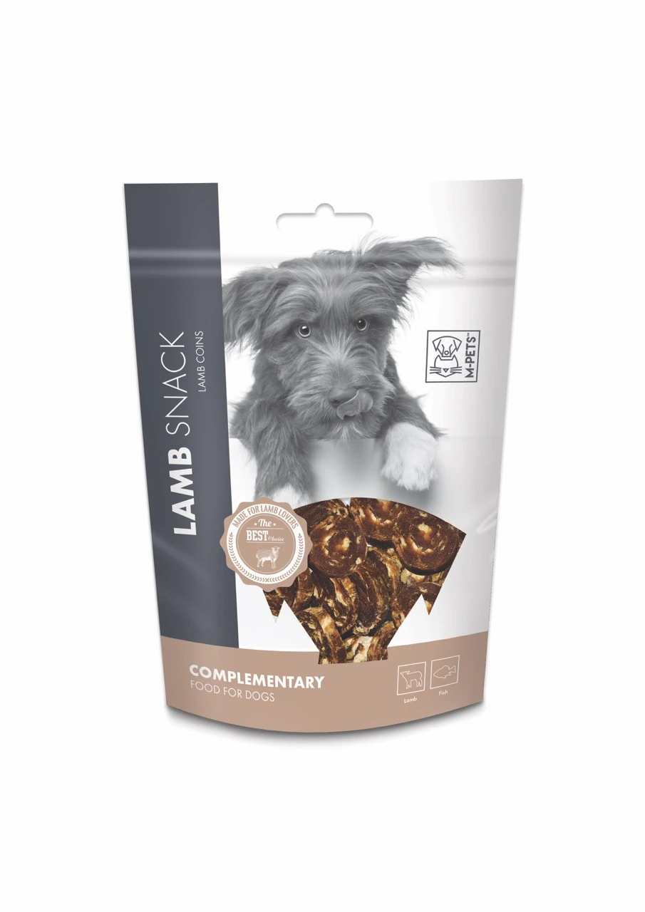 [19023999] M-Pets Coins Kurutulmuş Kuzulu Köpek Ödül Maması (1 Adet)