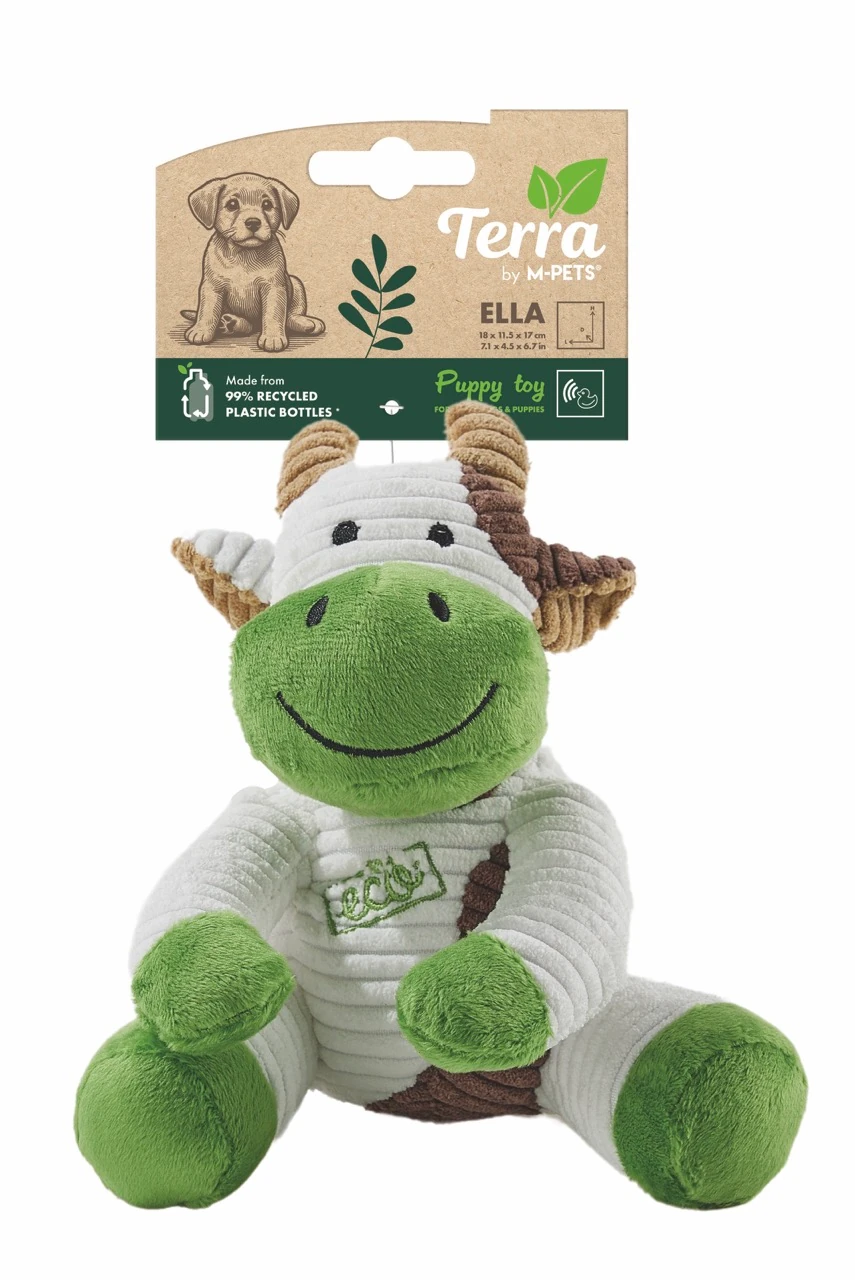 [10660799] M-Pets Terra Eco Peluş Yavru Köpek Oyuncağı
