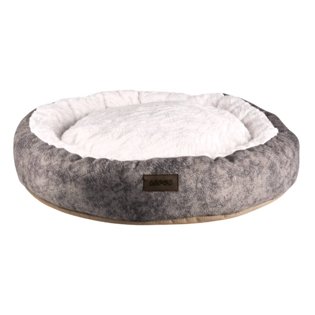 [LPS-150-12] Lepus Simit Kedi ve Köpek Yatağı (Gri)