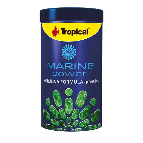 [61234] Tropical Marine Power Spirulina Tuzlu Su Balık Yemi (135 Gr, 250 Ml)
