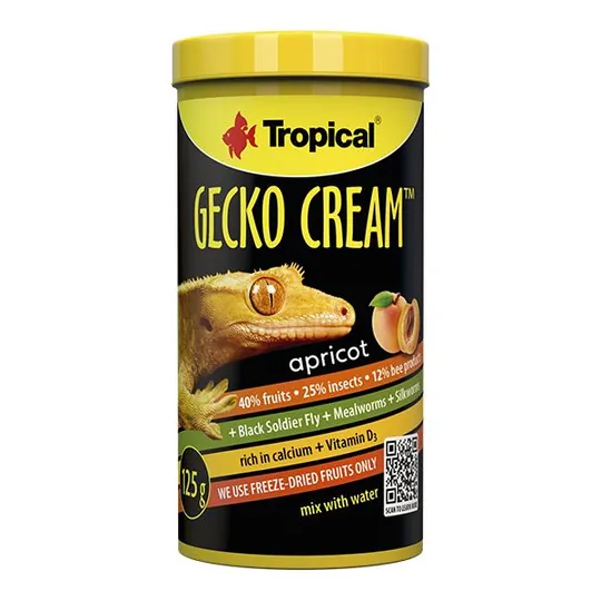 [11713] Tropical Gecko Cream Apricot Kayısılı Gecko Yemi