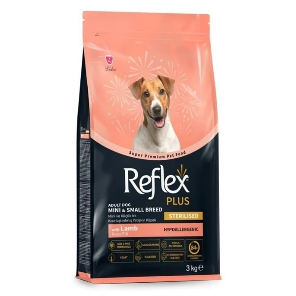 [RFX-110] Reflex Plus Kuzu Etli Mini ve Küçük Irk Kısırlaştırılmış Yetişkin Köpek Maması