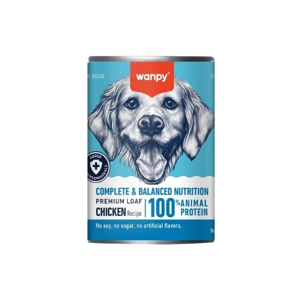 [PIWP-168] Wanpy TavukluTahılsız Yetişkin Konserve Köpek Maması (1 Adet)