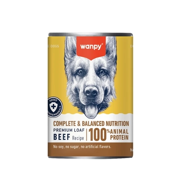 [PIWP-169] Wanpy Biftekli Tahılsız Yetişkin Konserve Köpek Maması (1 Adet)