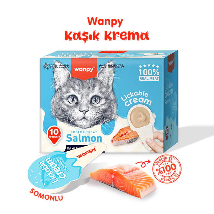 [PIWP-164] Wanpy Somonlu Kaşıklı Sıvı Kedi Ödül Maması
