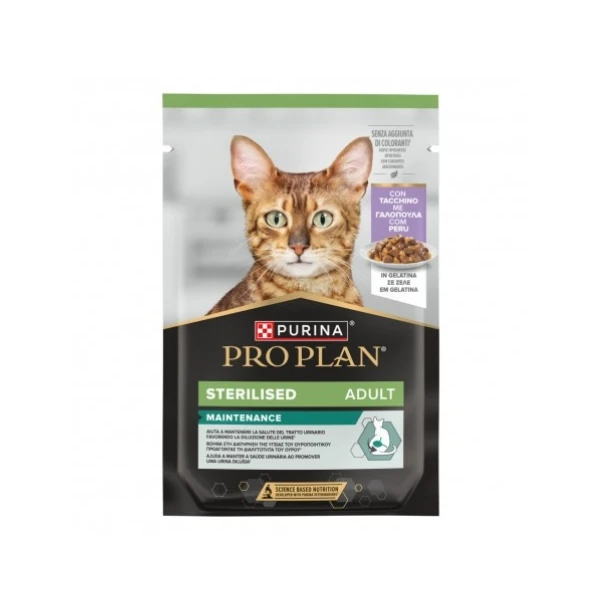 [12570563] Pro Plan Hindili Pouch Kısırlaştırılmış Konserve Kedi Maması (1 Adet)