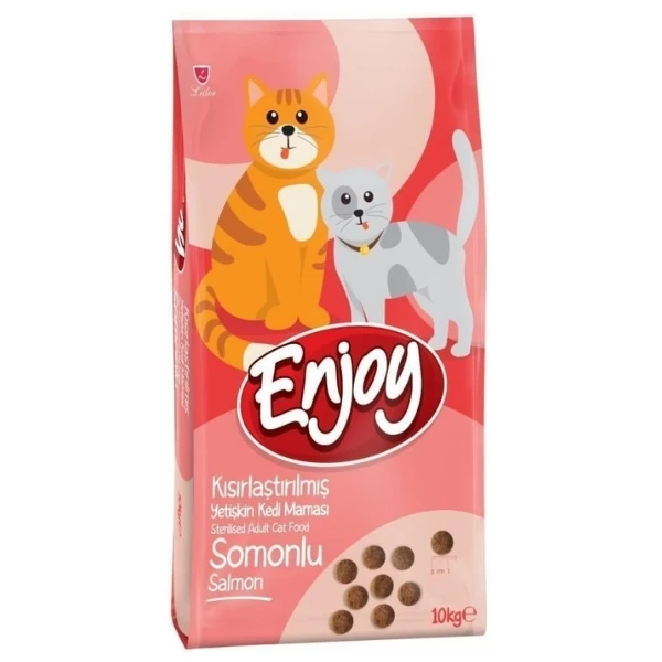 [ENJ-30] Enjoy Sterilised Somonlu Kısırlaştırılmış Kedi Maması