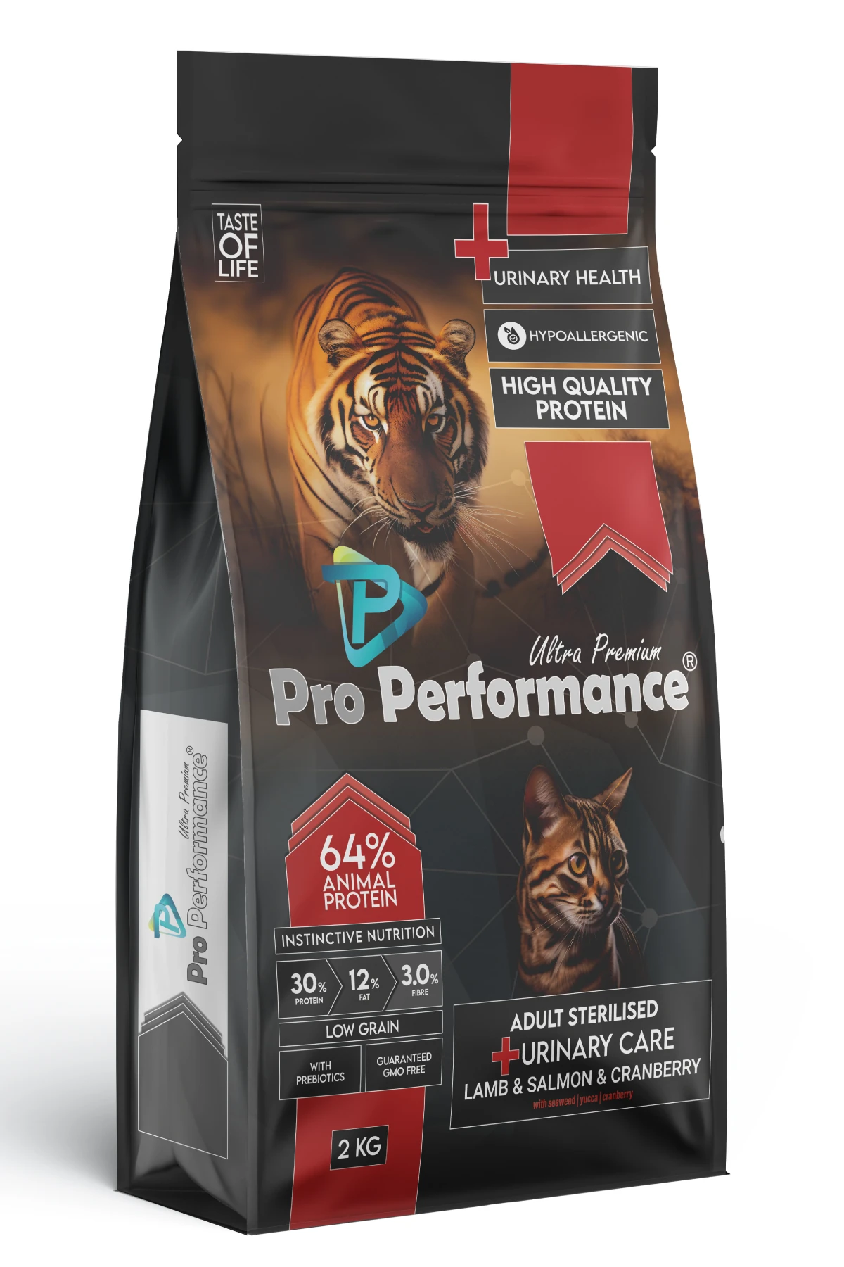 [PET.PPC5004] Pro Performance Sterilised Kuzulu ve Somonlu Kısırlaştırılmış Kedi Maması (2 Kg)