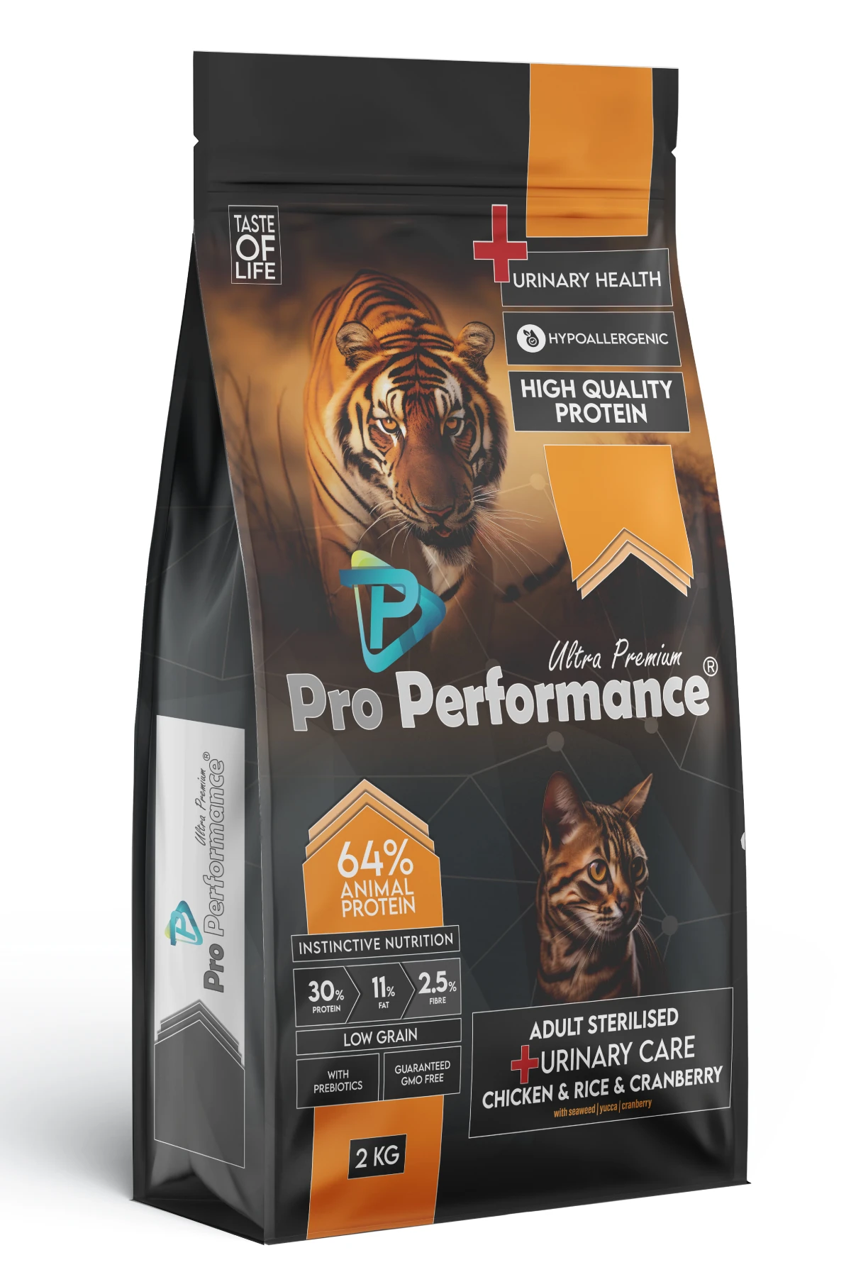 [PET.PPC5002] Pro Performance Sterilised Tavuklu ve Pirinçli Kısırlaştırılmış Yetişkin Kedi Maması (2 Kg)