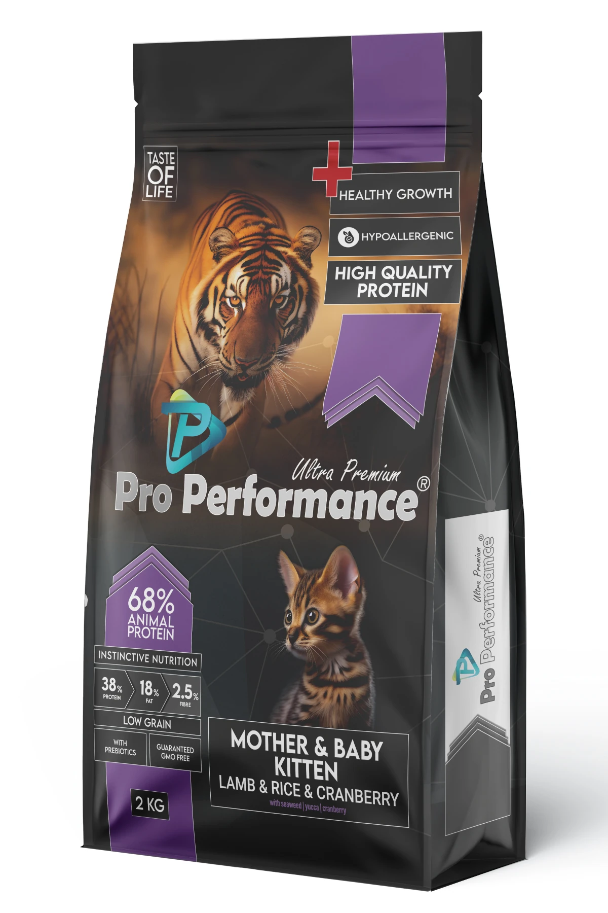 [PET.PPC5000] Pro Performance Mother&Baby Kuzulu ve Pirinçli Anne ve Yavru Kedi Maması (2 Kg)