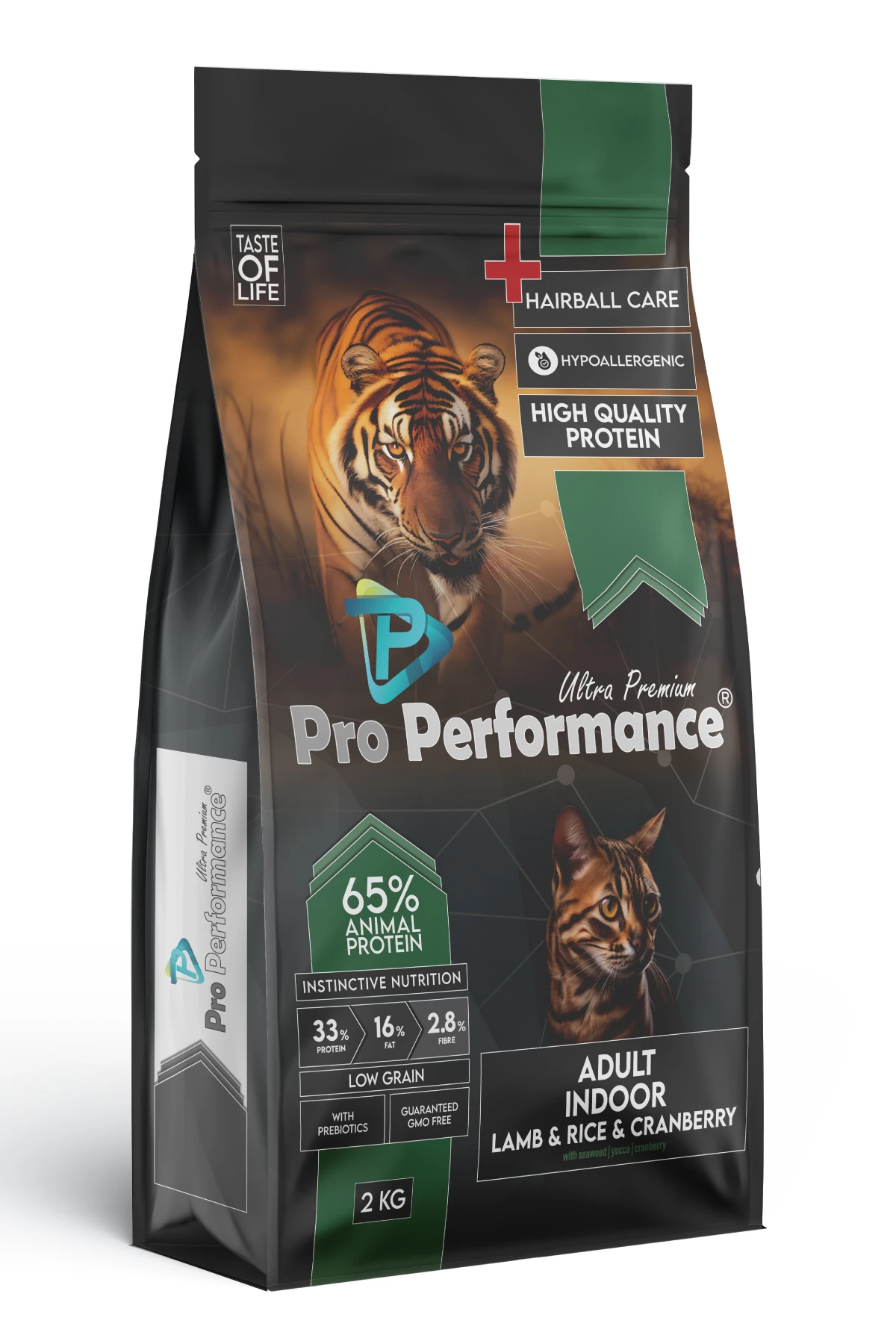 [PET.PPC5008] Pro Performance Indoor Kuzulu ve Pirinçli Yetişkin Kedi Maması (2 Kg)