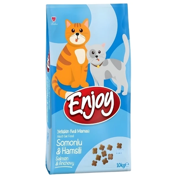 [ENJ-31] Enjoy Somonlu ve Hamsili Yetişkin Kedi Maması