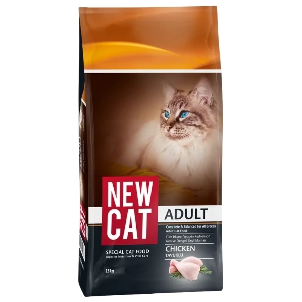 [NC-001] New Cat Tavuklu Yetişkin Kedi Maması