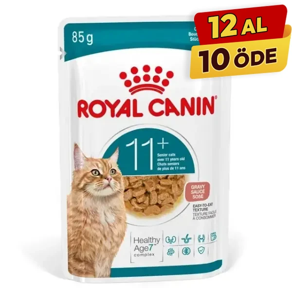 [R601188] Royal Canin Healthy Ageing 11+ Sos İçinde Yaşlı Konserve Kedi Maması (1 Adet)