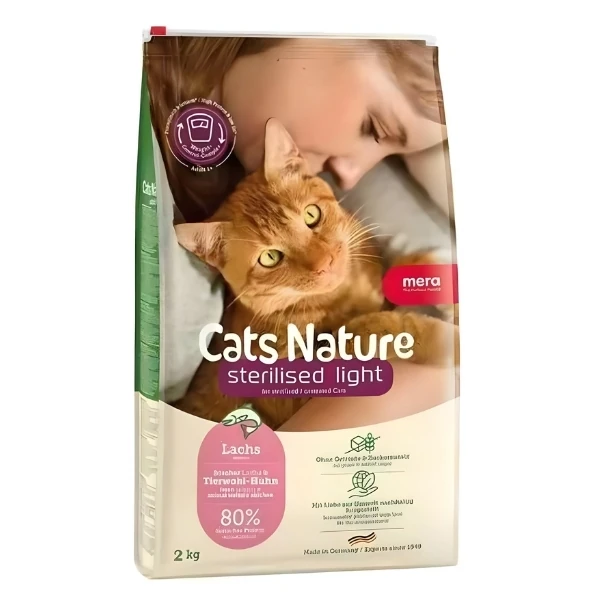 [4025877259302] Mera Cats Nature Somonlu Kısırlaştırılmış Kedi Maması (2 Kg)
