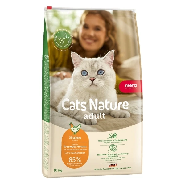 [4025877248450] Mera Cats Nature Tavuklu Yetişkin Kedi Maması