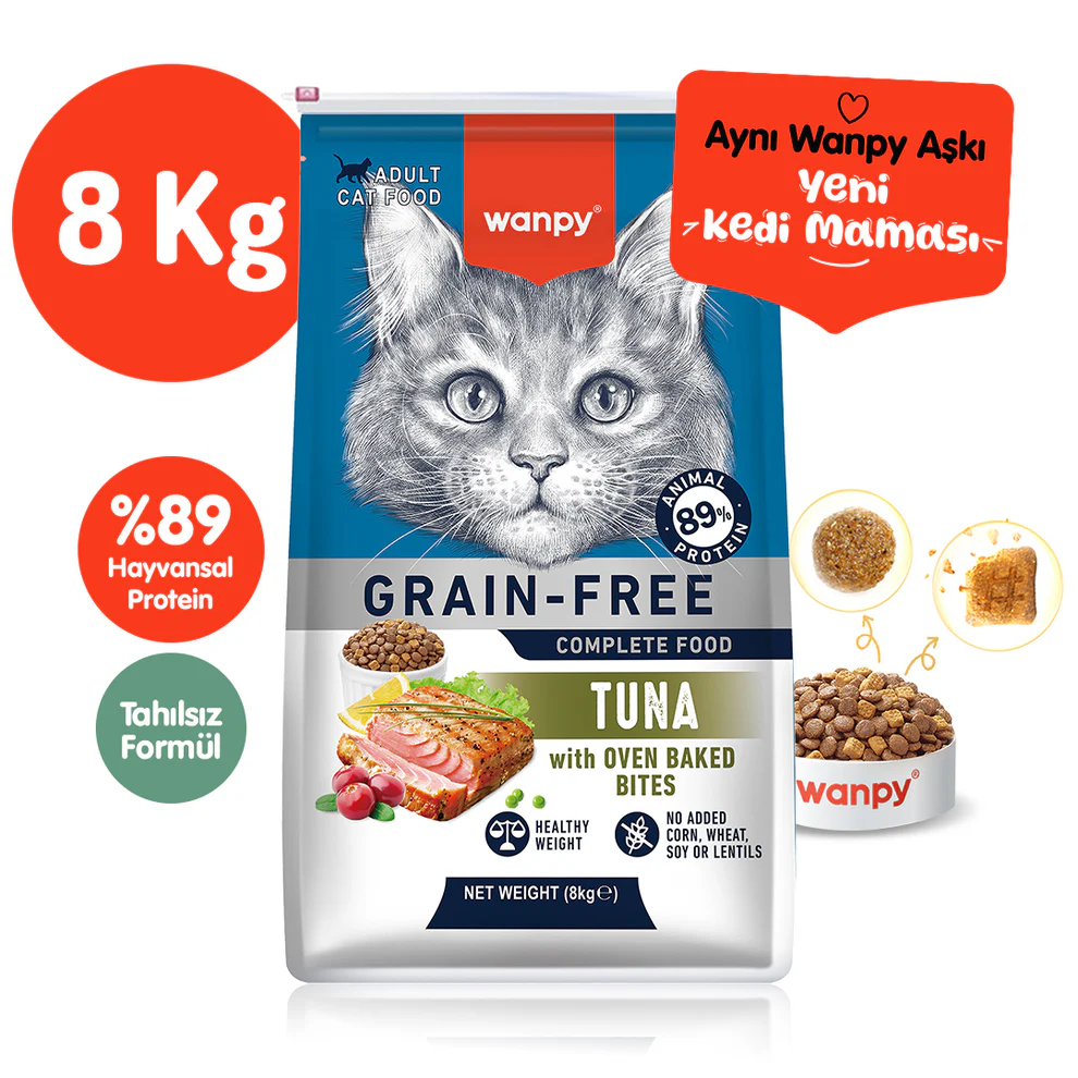 [PIWP-141] Wanpy Ton Balıklı Tahılsız Yetişkin Kedi Maması