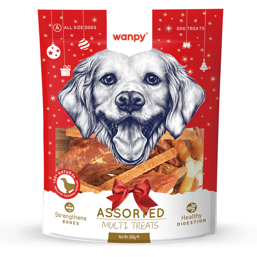 Wanpy Yılbaşı Karışık Lezzetli Köpek Ödül Maması