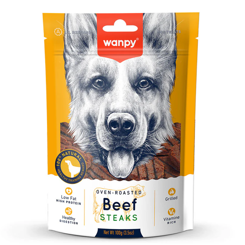 [PIWP-090] Wanpy Izgara Dana Biftek Köpek Ödül Maması (1 Adet)