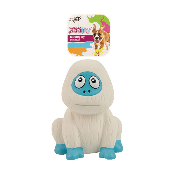 [680-3762] AFP Zootex Yolanda Zıplayan Yeti Lateks Köpek Oyuncağı