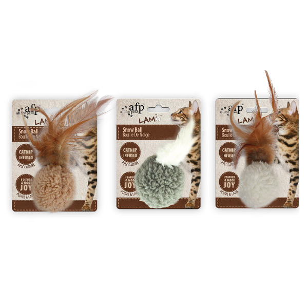 [680-2106] Afp Lambswool Top Peluş Kedi Oyuncağı