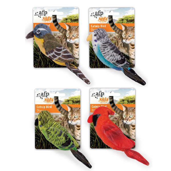 [680-2053] Afp Natural Instinct Kuş Peluş Kedi Oyuncağı