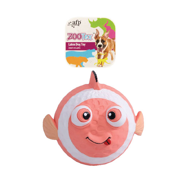 [680-3751] Afp Zootex Bouncy Clown Fish Zıplayan Köpek Oyuncağı