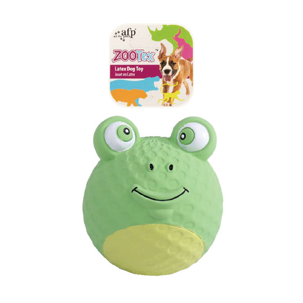 [680-3752] Afp Zootex Bouncy Frog Zıplayan Köpek Oyuncağı